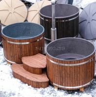 Купель с пластиковой вставкой 1650 мм.