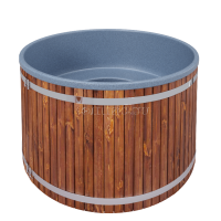 Купель с пластиковой вставкой 1650 мм.