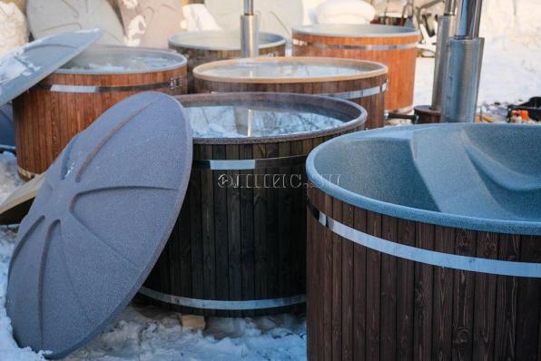 Купель с пластиковой вставкой 1650 мм.