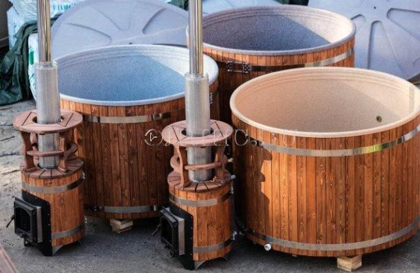 Купель с пластиковой вставкой 1850 мм.