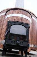 Водогрейная печь для фурако Тутуяс в деревянном массиве