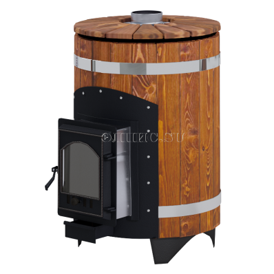Водогрейная печь для фурако Тутуяс в деревянном массиве