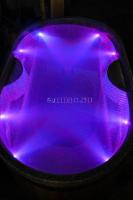 Купель с пластиковой вставкой (овальная)