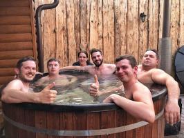 Фурако 1650 мм Купель с подогревом