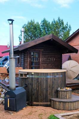 Фурако 1850 мм ( Купель с подогревом + крышка)