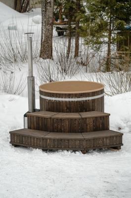 Фурако 1850 мм ( Купель с подогревом + крышка)