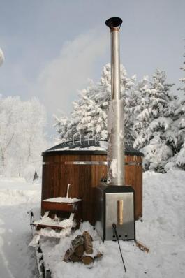 Водогрейная печь для фурако Уса нержавеющая сталь