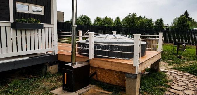 Водогрейная печь для фурако Уса нержавеющая сталь