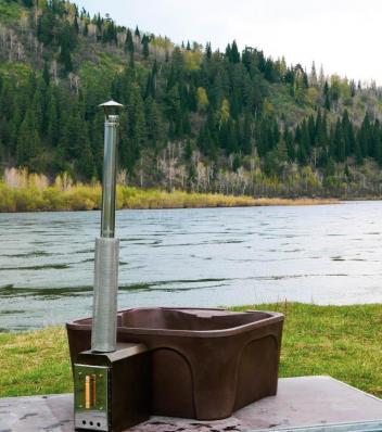 Водогрейная печь для фурако Уса оцинкованная сталь