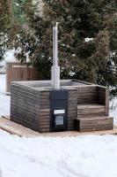 Купель с подогревом нержавеющая сталь