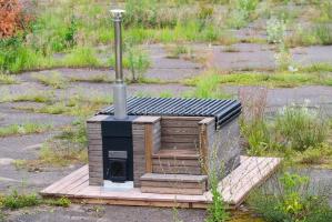 Купель с подогревом нержавеющая сталь