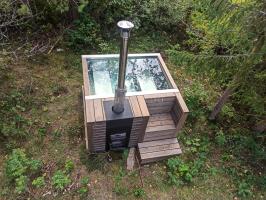 Купель с подогревом нержавеющая сталь