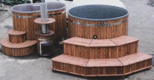 Фурако 1650 мм ( Купель с подогревом + крышка)