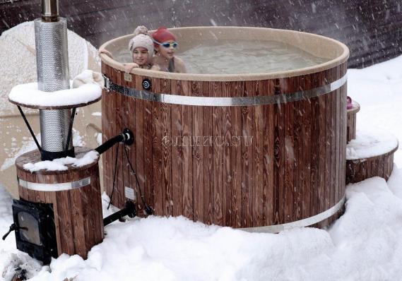 Фурако 1650 мм ( Купель с подогревом + крышка)