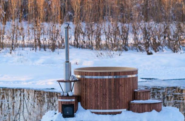 Фурако 1650 мм ( Купель с подогревом + крышка)