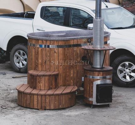 Фурако овальная с крышкой