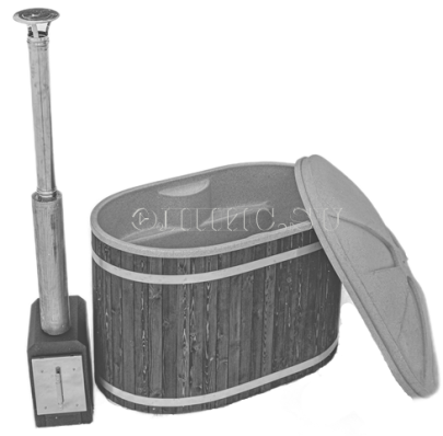 Фурако овальная с крышкой